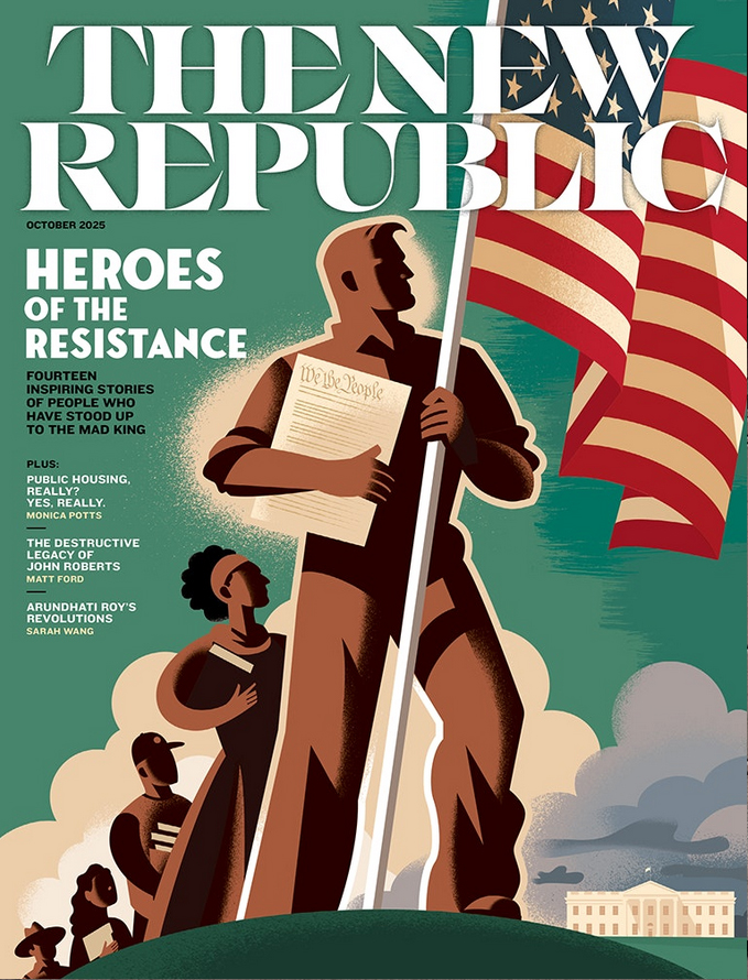 The-New-Republic October 01, 2025 Issue Cover