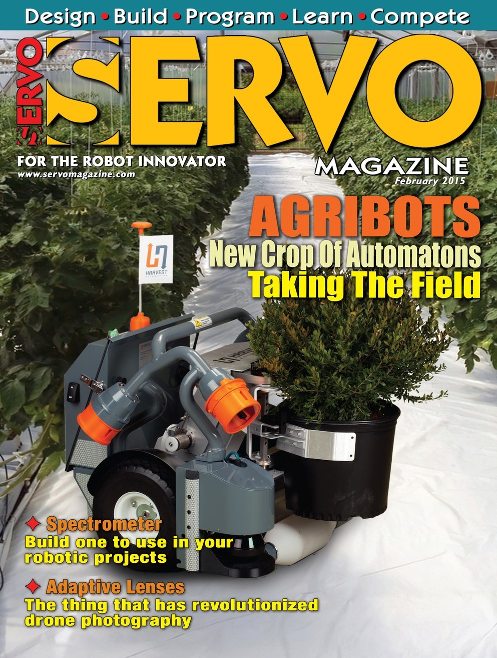 Servo-Magazine February 01, 2015 Issue Cover