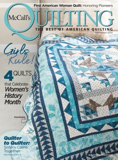 McCall's Quilting March 01, 2020 Issue Cover