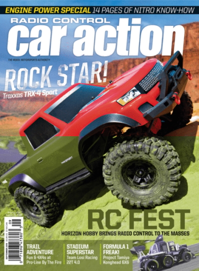 Radio Control Car Action September 01, 2018 Issue Cover