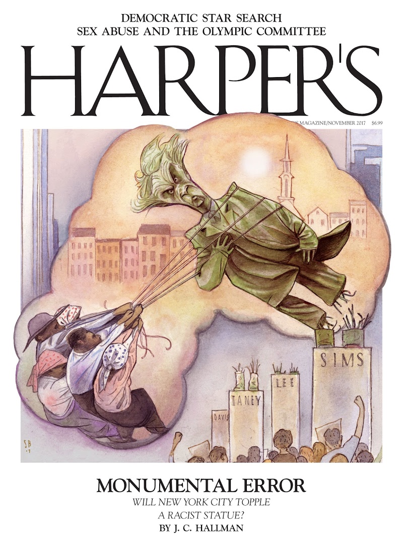 Harpers November 01, 2017 Issue Cover