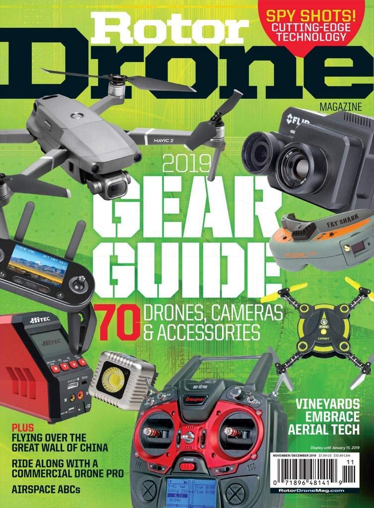 Rotor-Drone-Pro November 01, 2018 Issue Cover