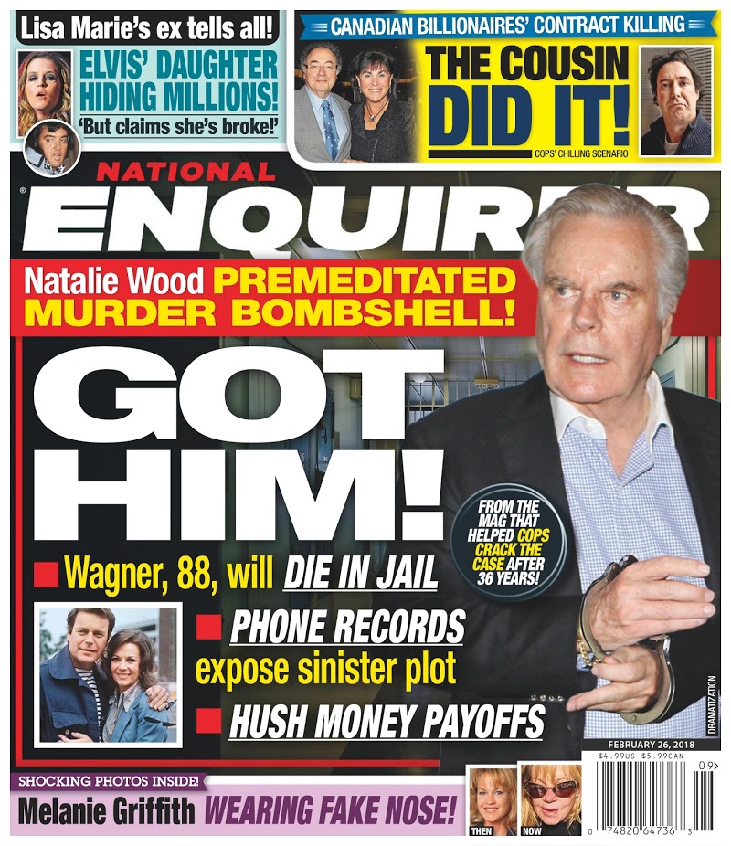 national-enquirer February 26, 2018 Issue Cover