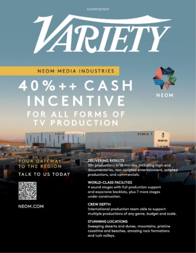 Variety September 28, 2023 Issue Cover