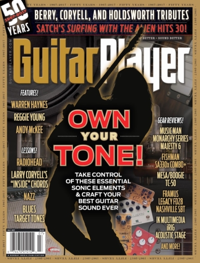 Guitar Player July 01, 2017 Issue Cover