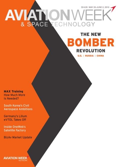 Aviation Week & Space Technology May 20, 2019 Issue Cover