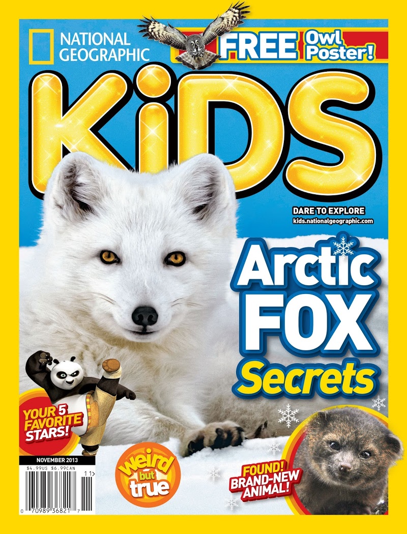 National-Geographic-Kids November 01, 2013 Issue Cover