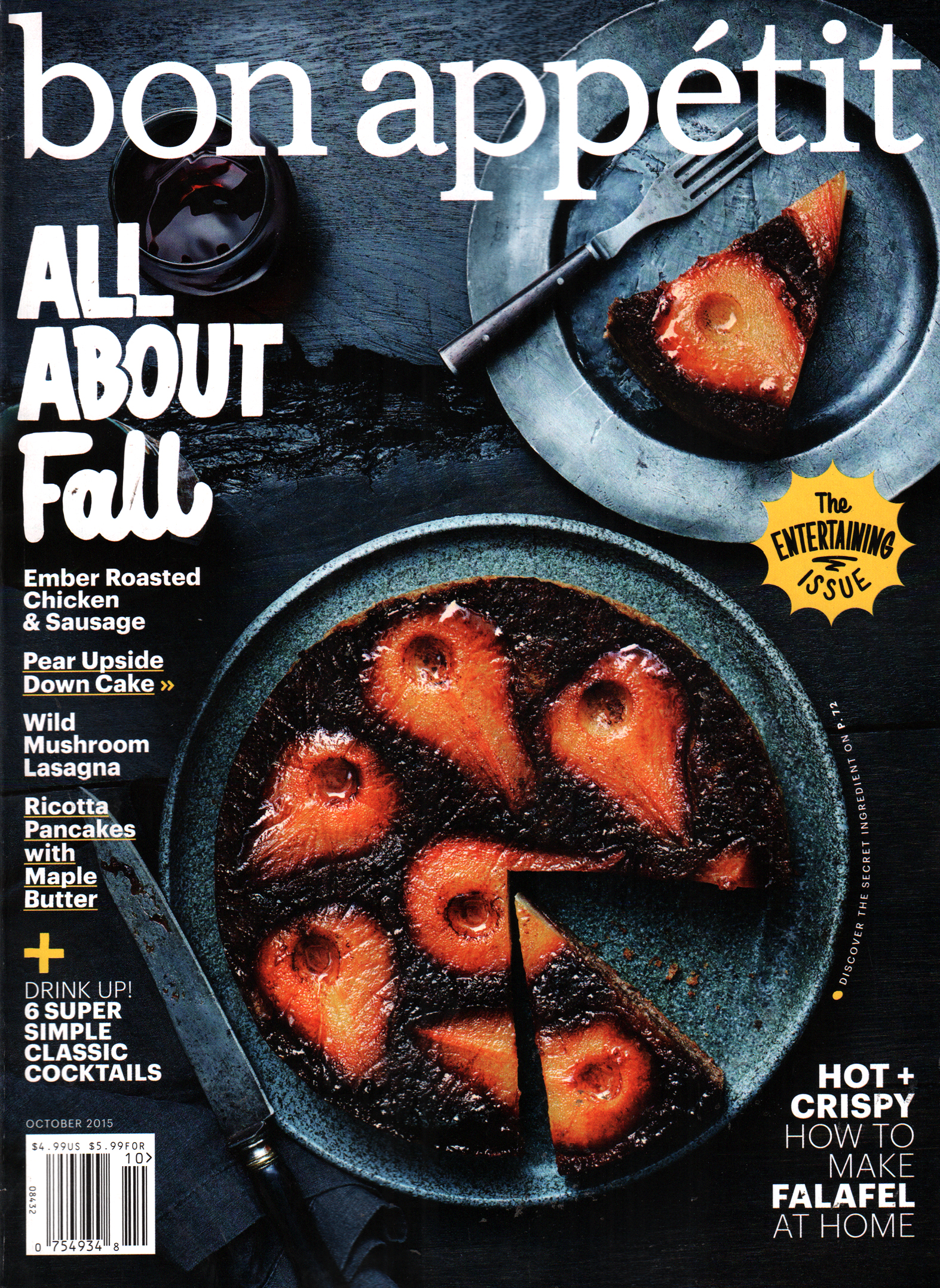 Bon-Appétit October 01, 2015 Issue Cover