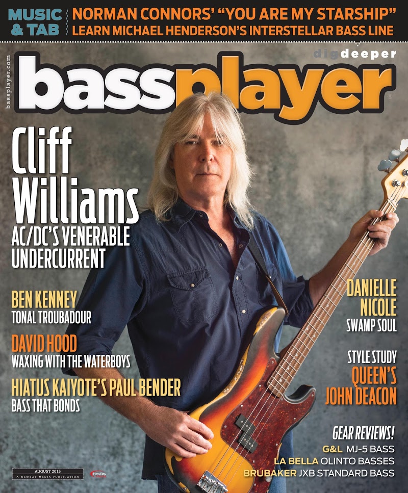 Bass-Player August 01, 2015 Issue Cover