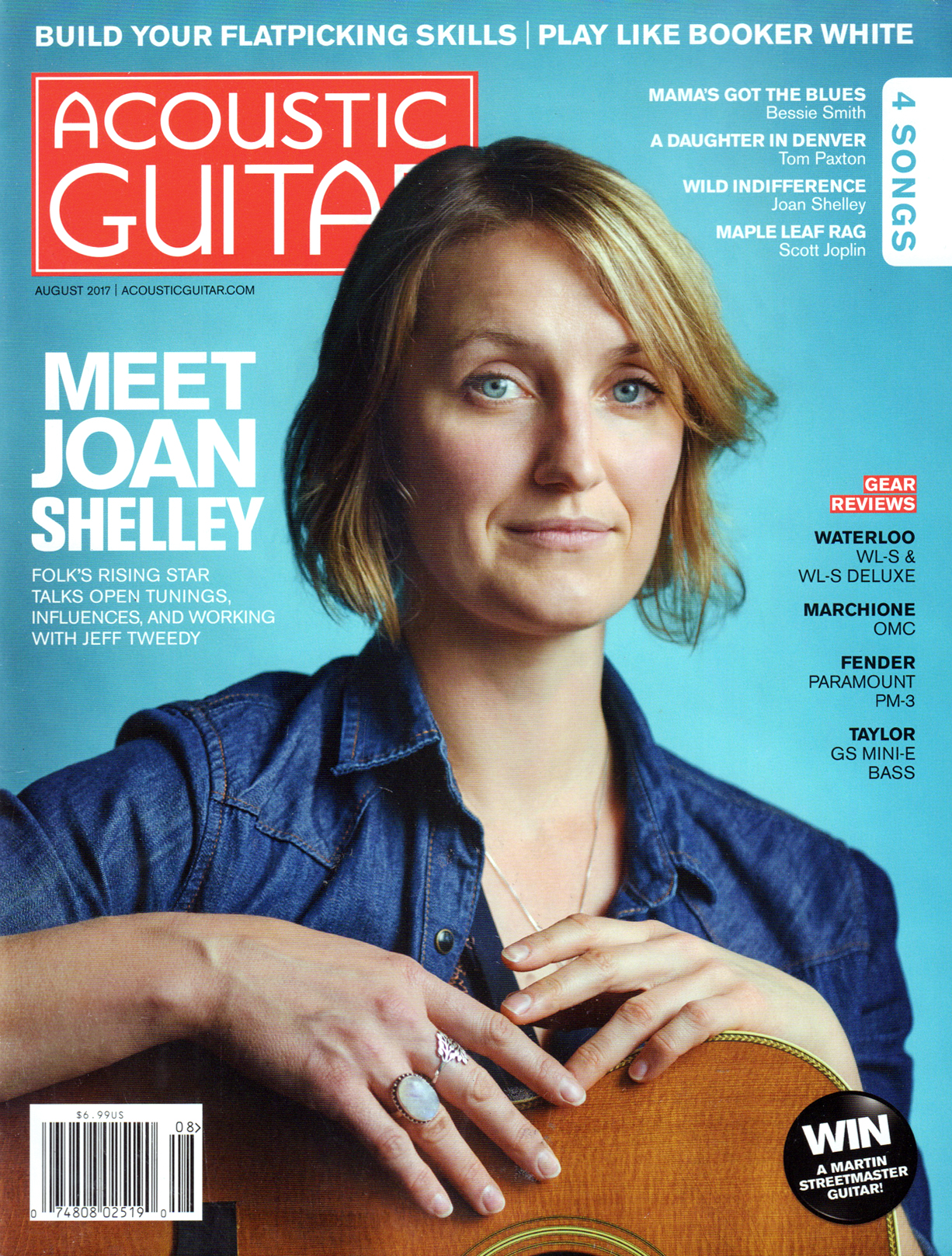 Acoustic-Guitar August 01, 2017 Issue Cover