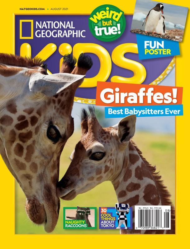 National-Geographic-Kids August 01, 2021 Issue Cover