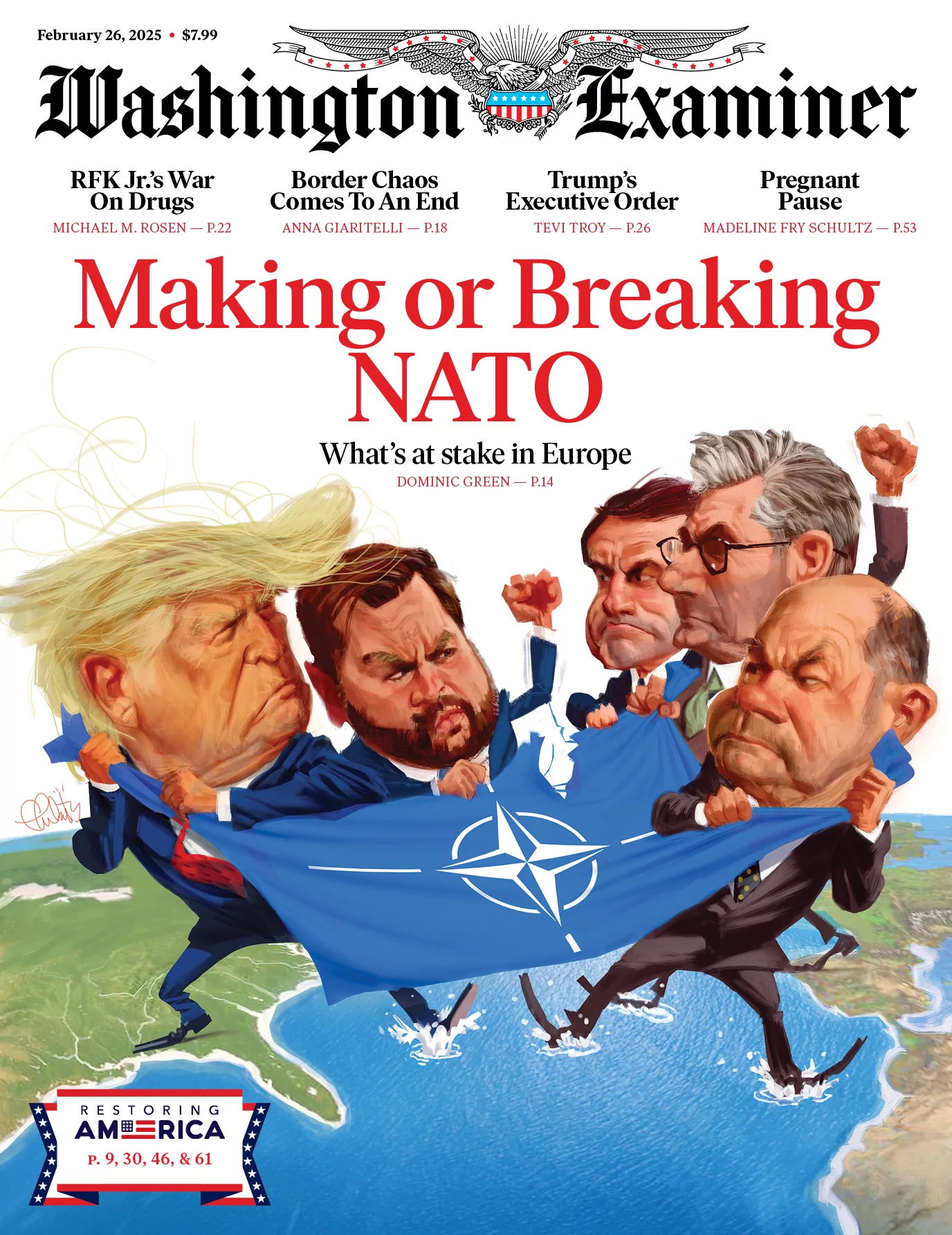 Washington-Examiner February 26, 2025 Issue Cover