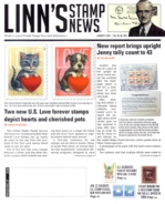 Linns-Stamp-News-Weekly January 09, 2023 Issue Cover