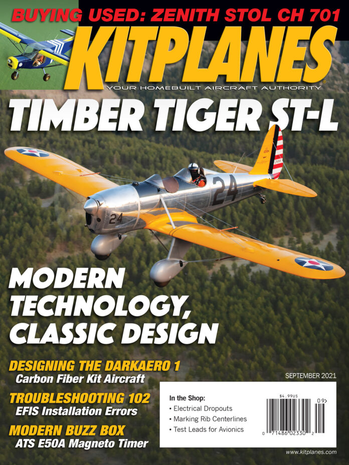 Kit-Planes September 01, 2021 Issue Cover