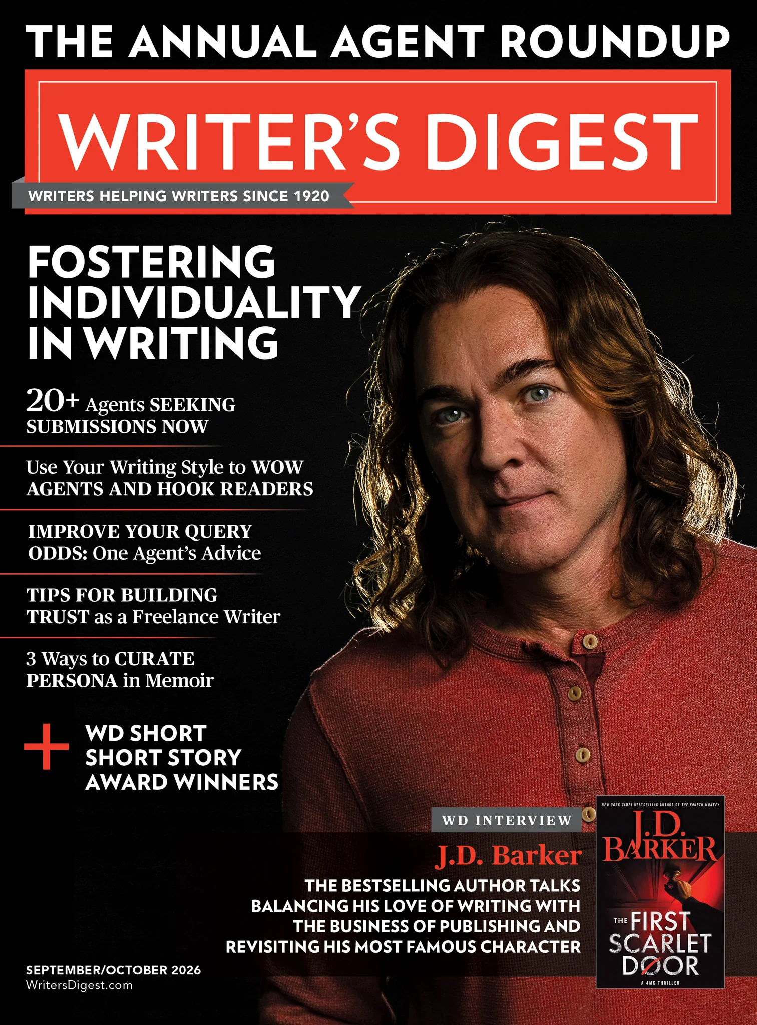 Writer's Digest September 01, 2026 Issue Cover