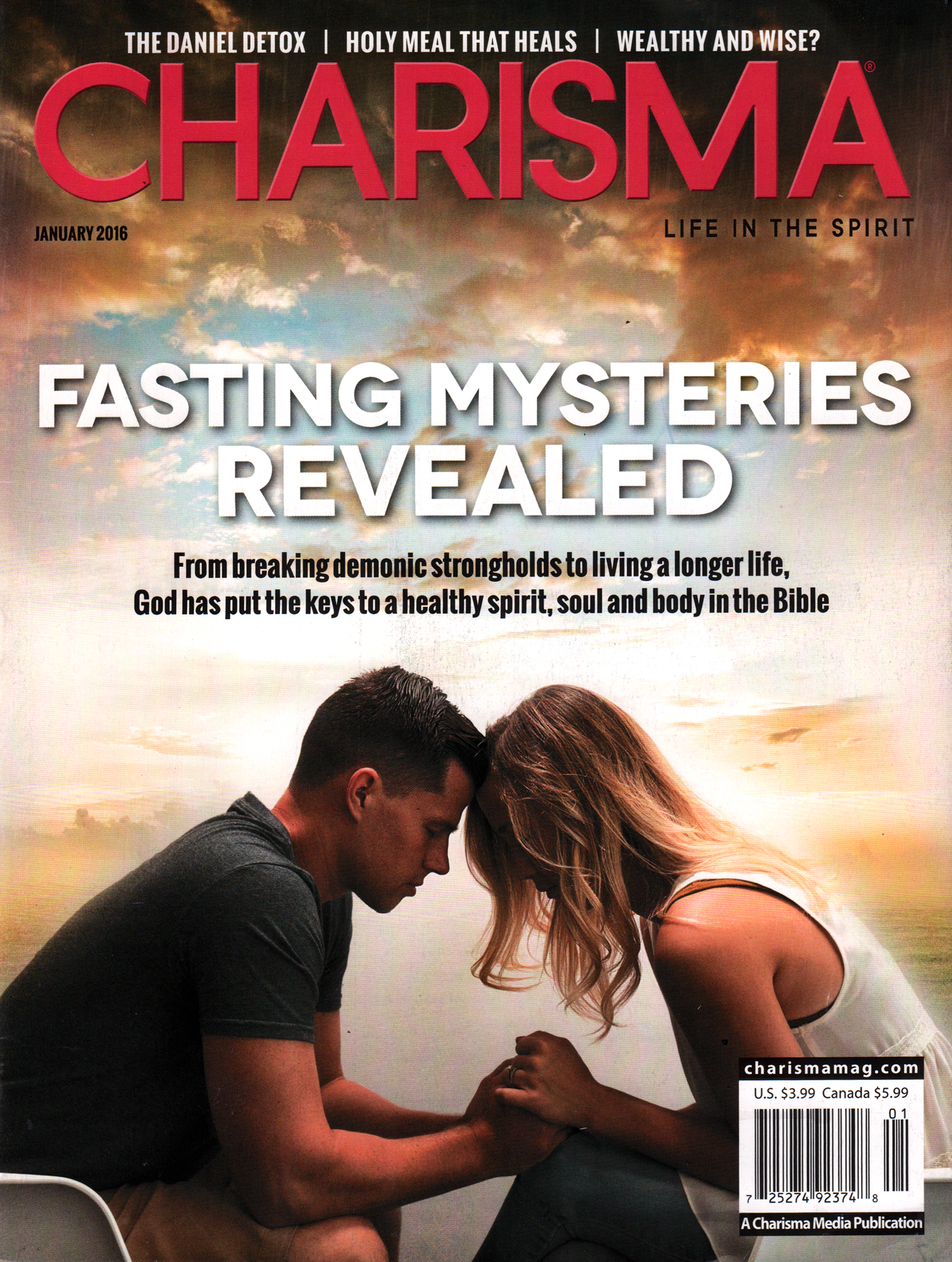 Charisma January 01, 2016 Issue Cover