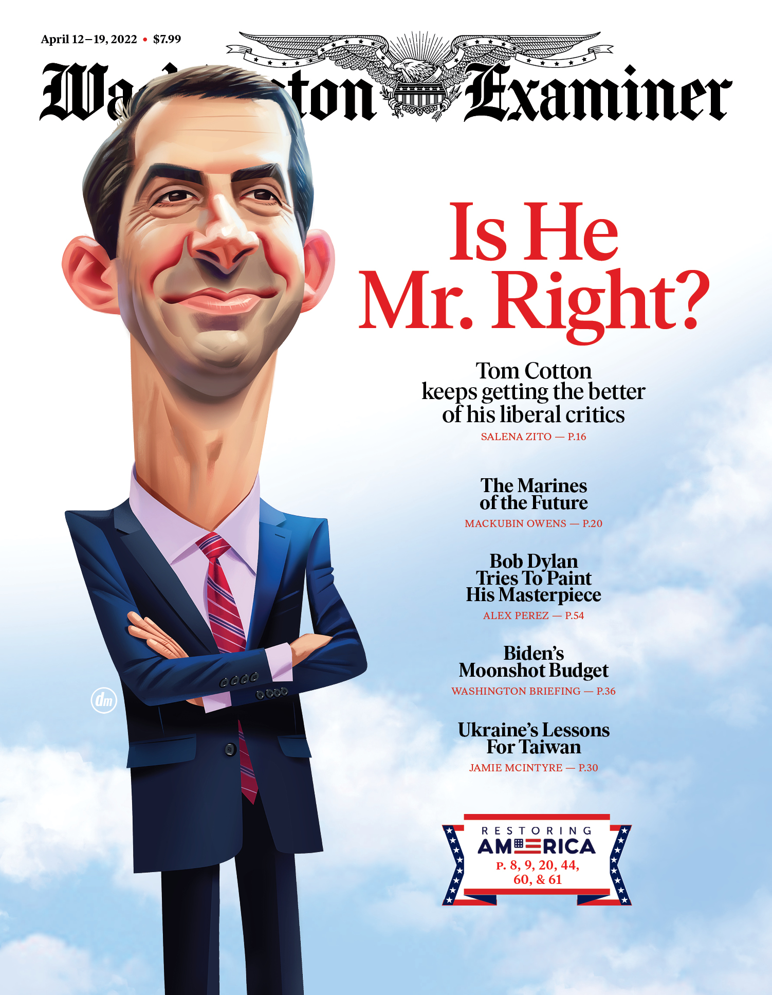 Washington-Examiner April 12, 2022 Issue Cover