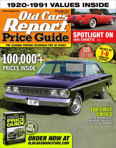 Old Cars Report Price Guide May 01, 2017 Issue Cover