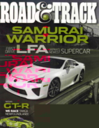 Road-and-Track December 01, 2009 Issue Cover