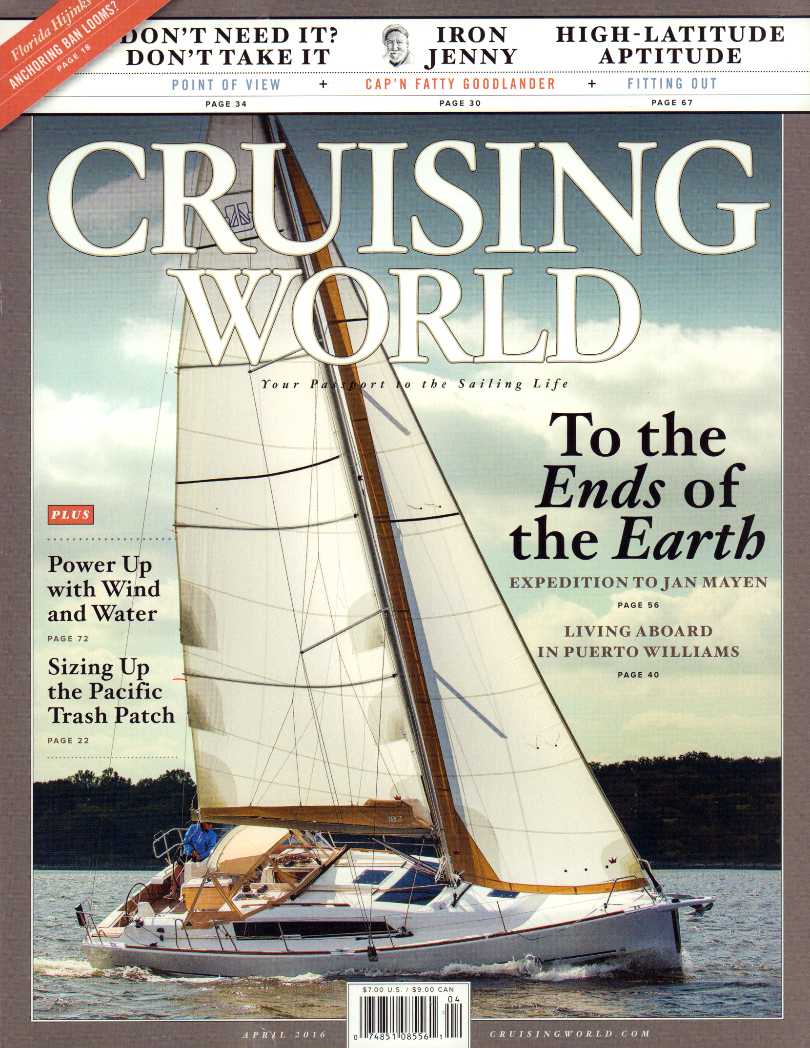 Cruising-World April 01, 2016 Issue Cover