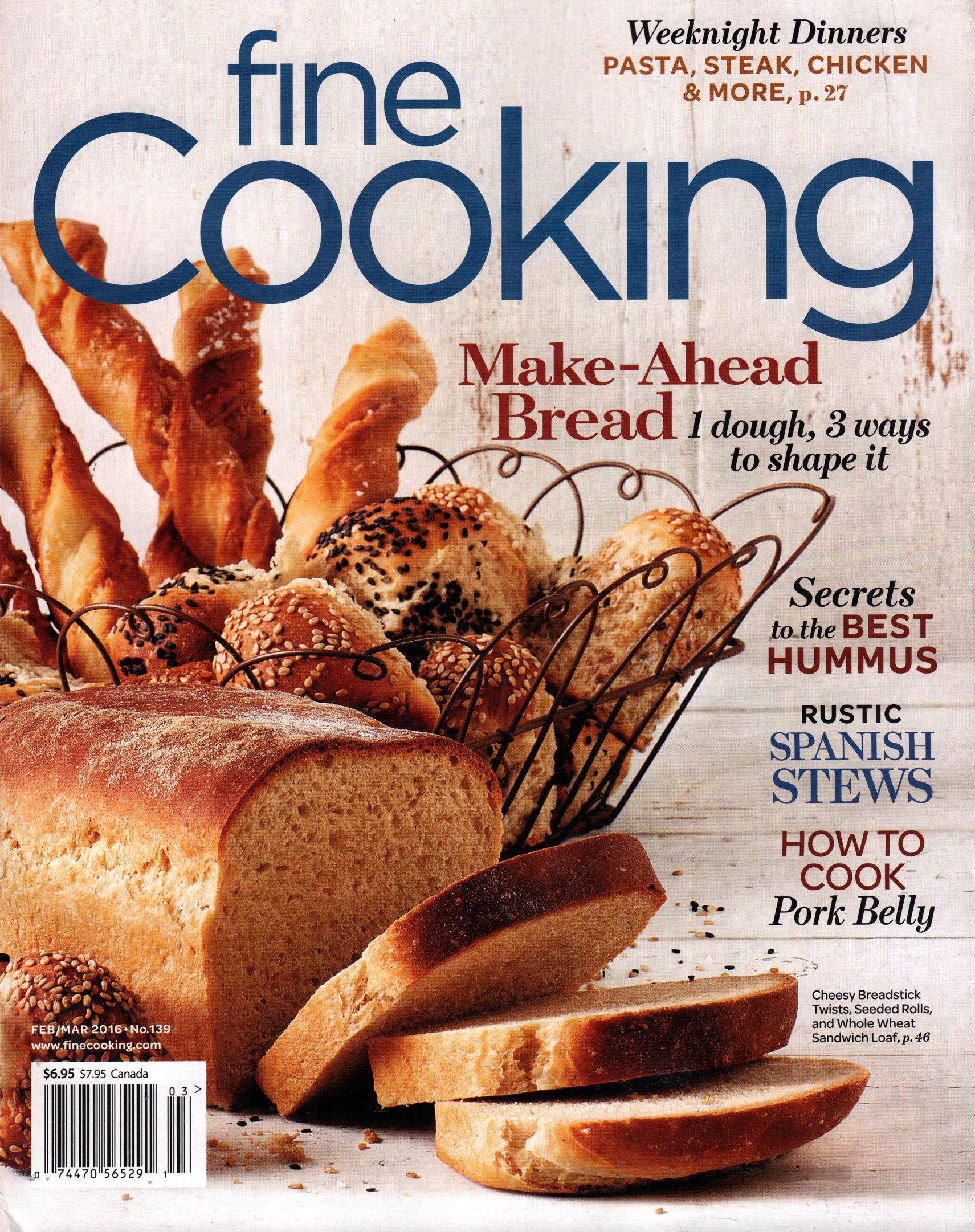 Fine-Cooking February 01, 2016 Issue Cover