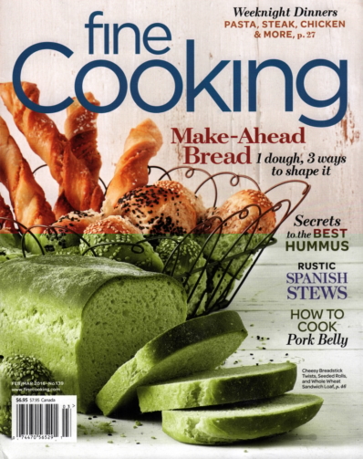 Fine Cooking February 01, 2016 Issue Cover