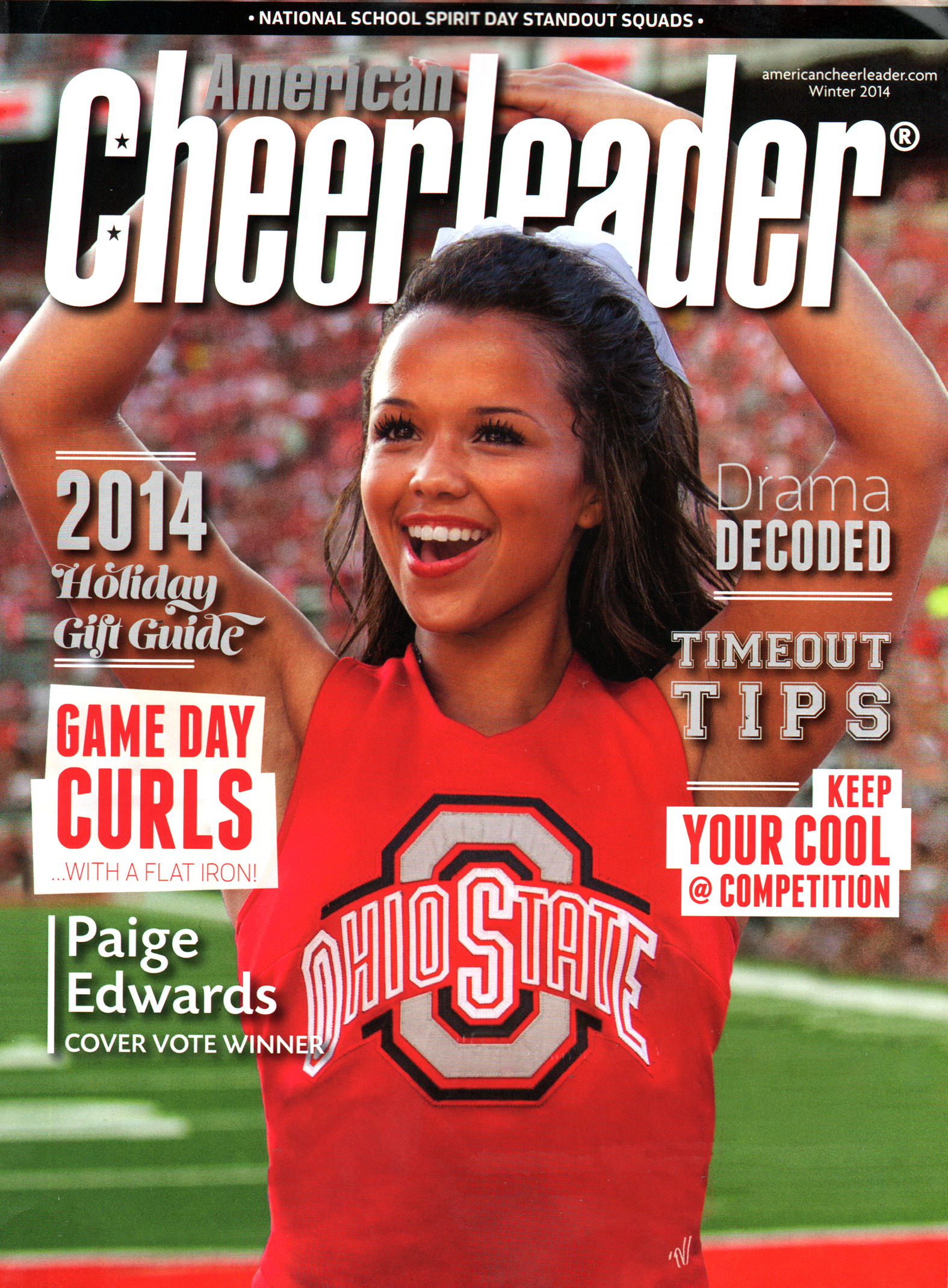 American-Cheerleader December 01, 2014 Issue Cover