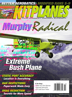 Kit Planes October 01, 2017 Issue Cover