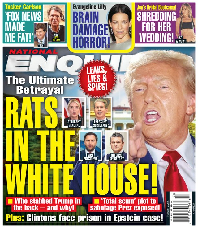 National-Enquirer February 02, 2026 Issue Cover