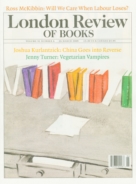 London-Review-Of-Books March 26, 2009 Issue Cover