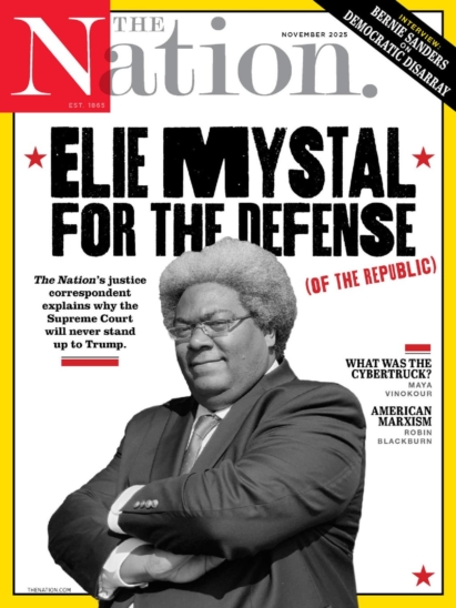 The Nation November 01, 2025 Issue Cover