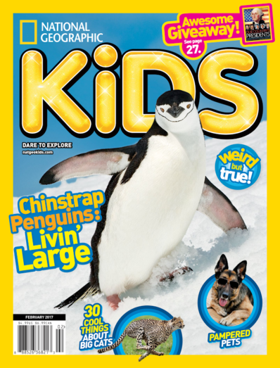 National Geographic Kids February 01, 2017 Issue Cover