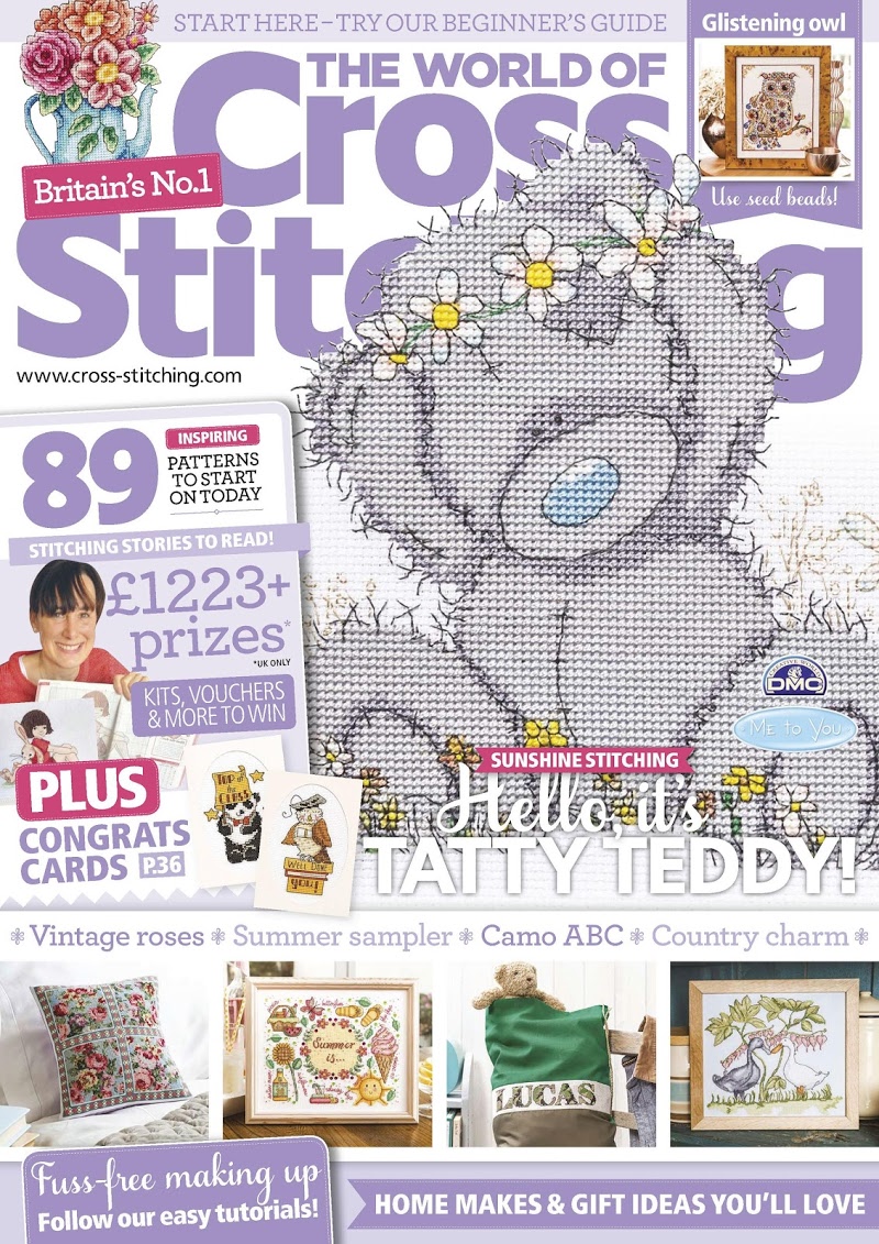 The-World-of-Cross-Stitching July 01, 2017 Issue Cover