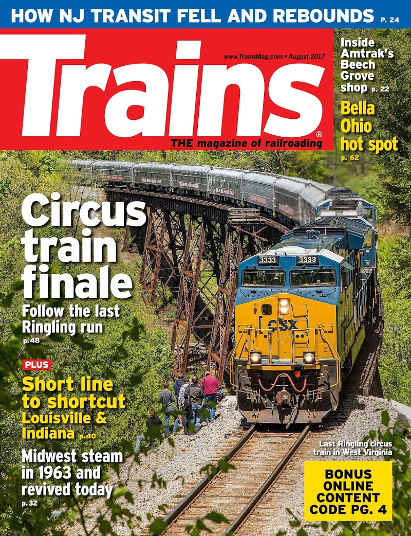 Trains August 01, 2017 Issue Cover