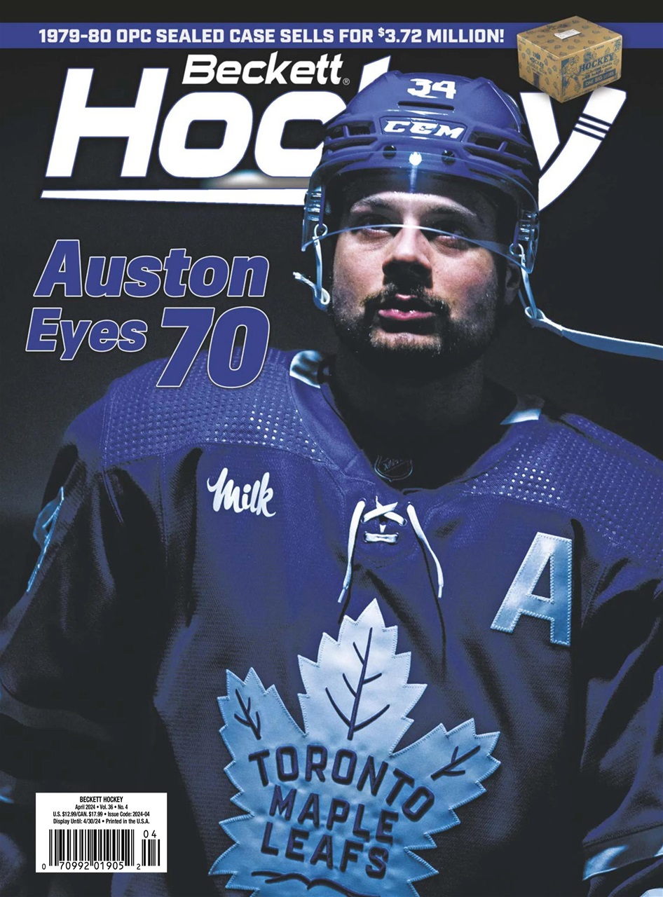 Beckett-Hockey April 01, 2024 Issue Cover