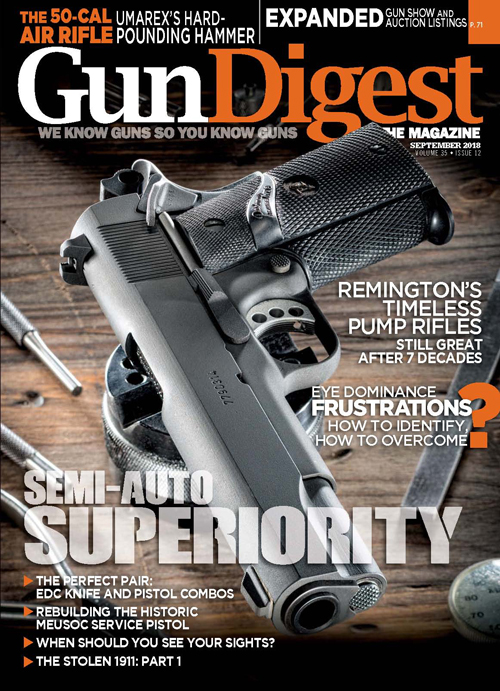 Gun-Digest September 01, 2018 Issue Cover