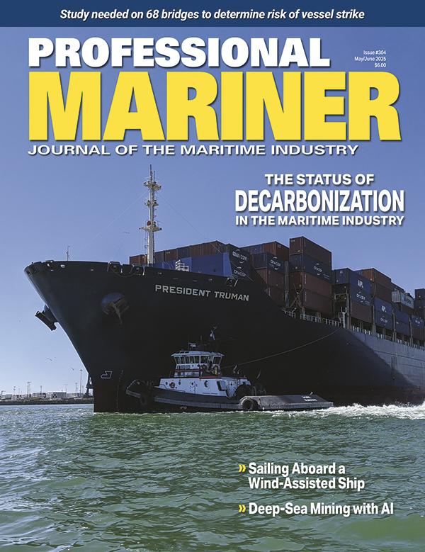 Professional-Mariner May 01, 2025 Issue Cover