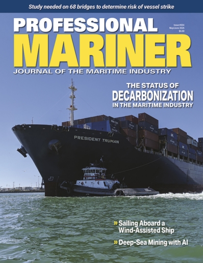 Professional Mariner May 01, 2025 Issue Cover
