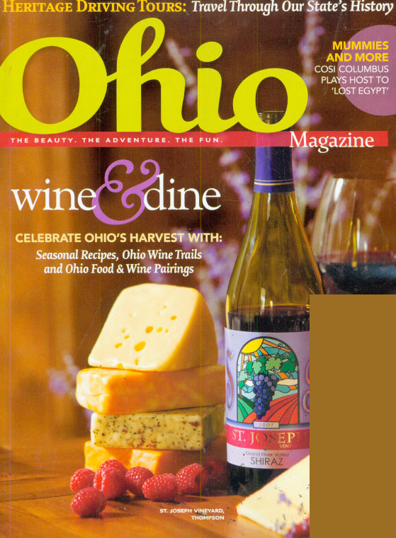 Ohio-Magazine August 01, 2009 Issue Cover