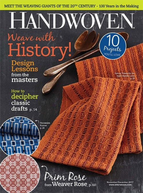 Handwoven November 01, 2017 Issue Cover