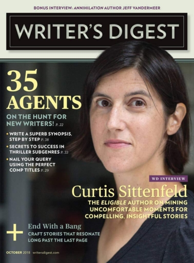Writer's Digest October 01, 2018 Issue Cover