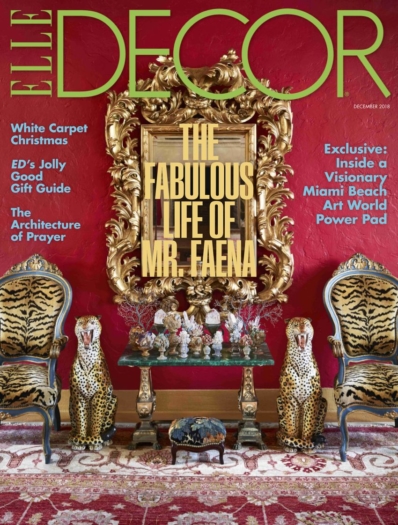 Elle Decor December 01, 2018 Issue Cover