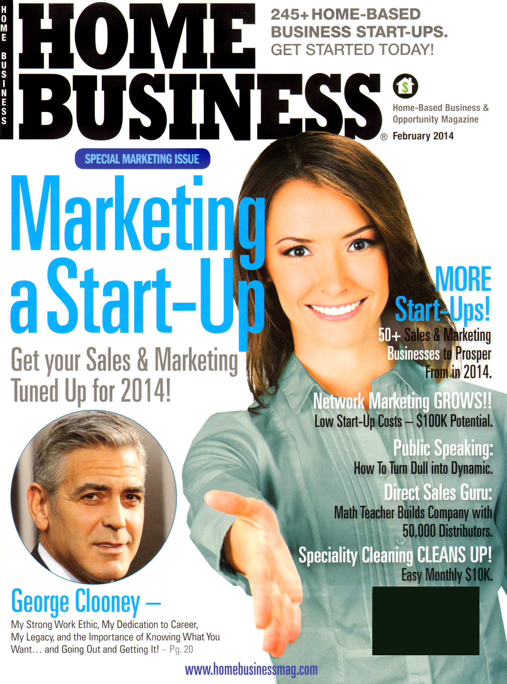 Home-Business-Magazine February 01, 2014 Issue Cover