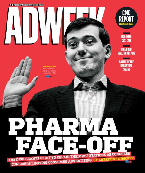 Adweek March 28, 2016 Issue Cover