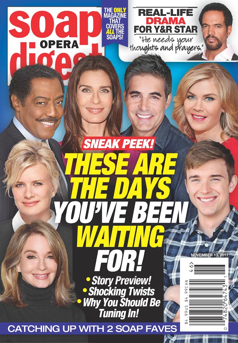 soap-opera-digest November 13, 2017 Issue Cover