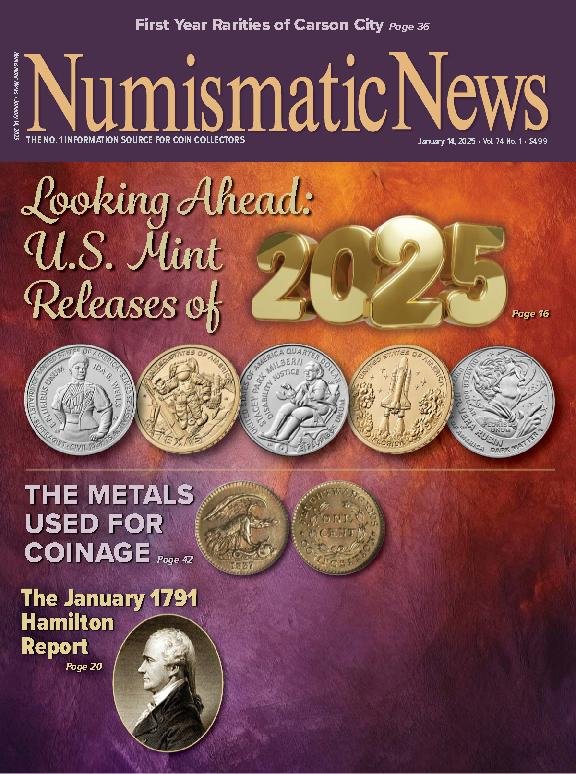 Numismatic-News January 14, 2025 Issue Cover