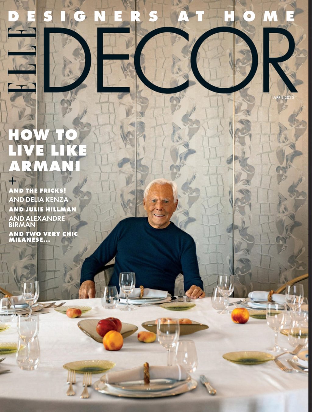 ELLE-DECOR April 01, 2025 Issue Cover