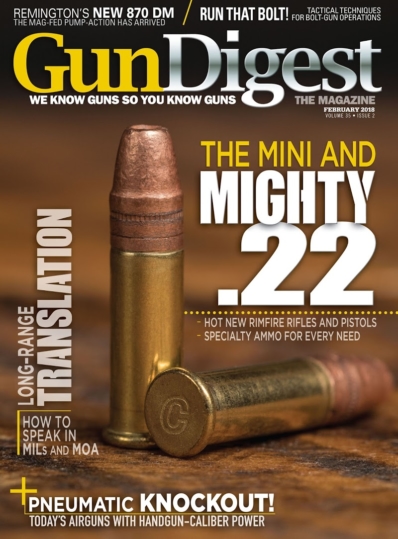 Gun Digest February 01, 2018 Issue Cover