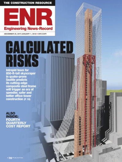 Engineering News Record December 25, 2018 Issue Cover