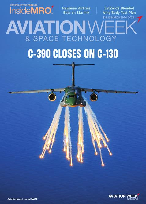 Aviation-Week-and-Space-Technology March 11, 2024 Issue Cover